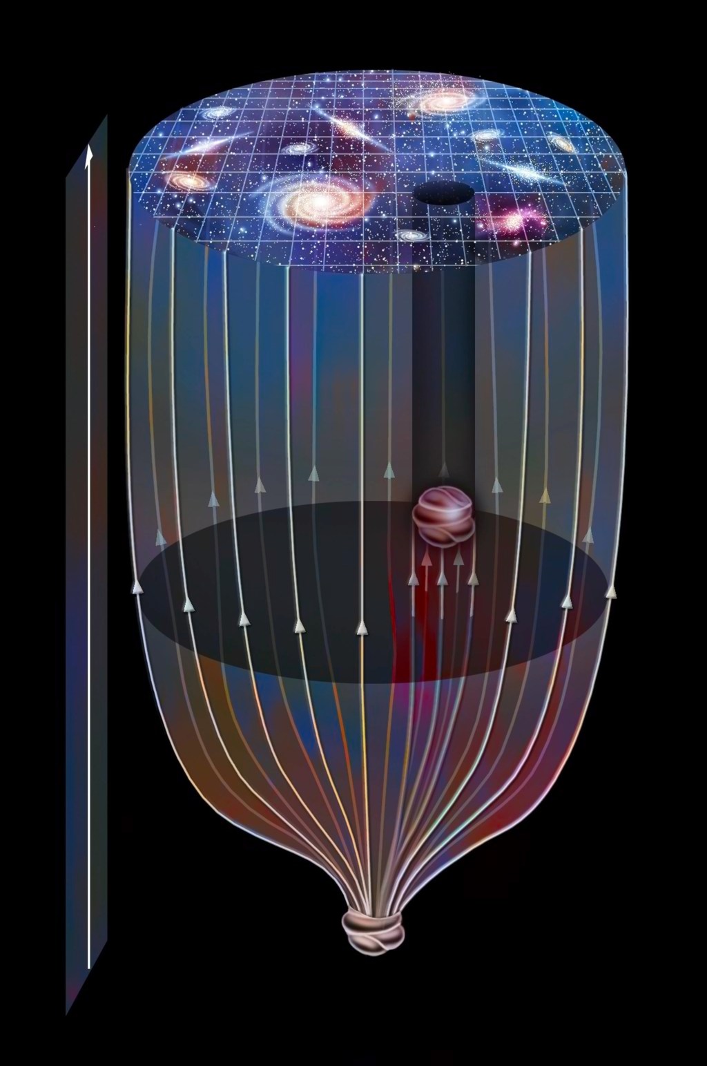 “The amazing thing is that every atom in your body came from a star that exploded. And, the atoms in your left hand probably came from a different star than your right&nbsp;hand.”