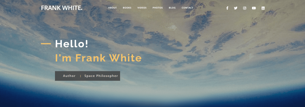 “There are no borders or boundaries on our planet&nbsp;…”