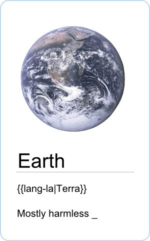 “Space is big. You just won’t believe how vastly, hugely, mindbogglingly big it is. I mean, you may think it’s a long way down the road to the drug store, but that’s just peanuts to&nbsp;space.”